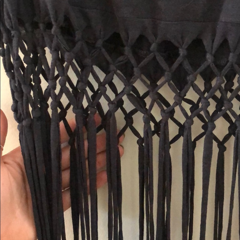 RVCA festival fringe skirt